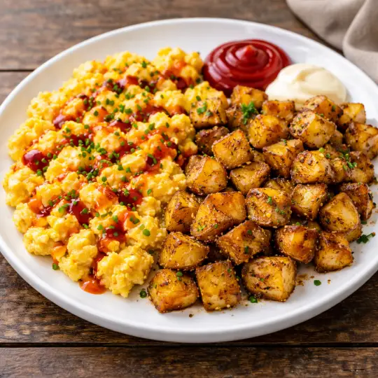 Breakfast Eggs and Potatoes